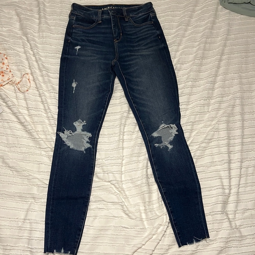 American Eagle Hi-rise jeggings